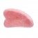 3D Rose Quartz Gua Sha