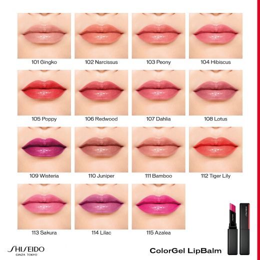 SHISEIDO Color Gel Lip Balm Drėkinamasis lūpų balzamas su atspalviu
