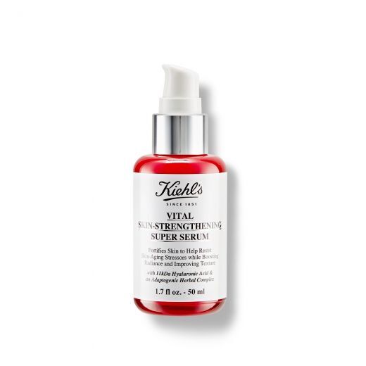 KIEHL'S Vital Skin-Strengthening Super Serum Stiprinamasis, gaivinamasis ir drėkinamasis veido serumas su hialurono rūgštimi