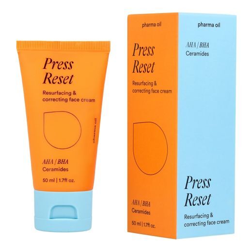 ress Reset AHA | BHA & Ceramides Face Cream