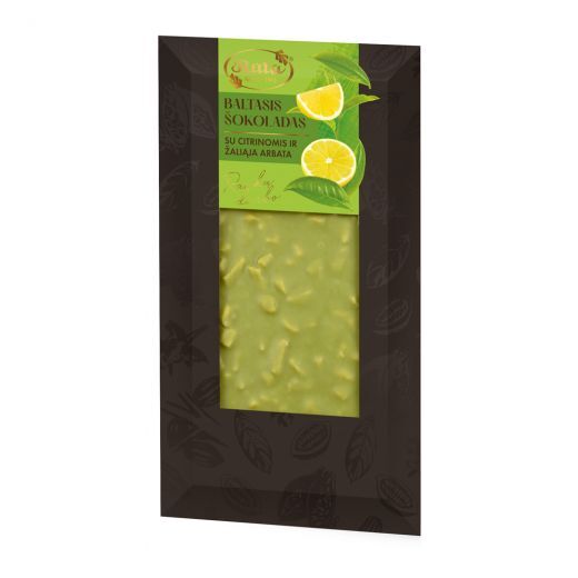 White Chocolate With Lemon And Green Tea