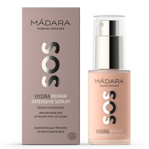 MADARA SOS Hydra Repair Intensive Serum Intensyvus drėkinamasis veido serumas