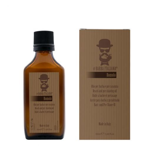 BARBA ITALIANA Beard Oil Romolo Barzdos plaukų aliejus