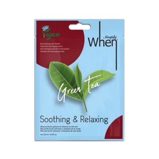 Vegan Green Tea Soothing & Relaxing Sheet Mask