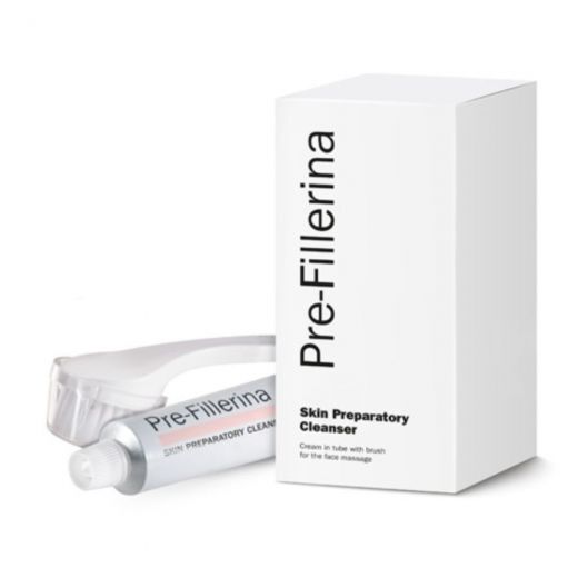 FILLERINA Pre-Fillerina Skin Preparatory Cleanser Kreminis veido prausiklis su šepetėliu