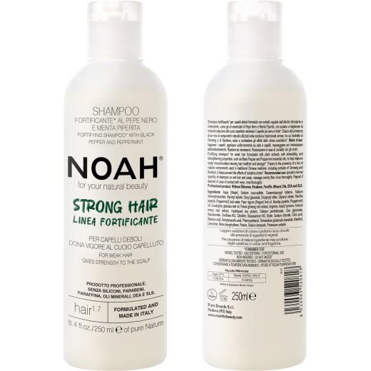 1.7 Shampoo With Black Peper And Pepermint