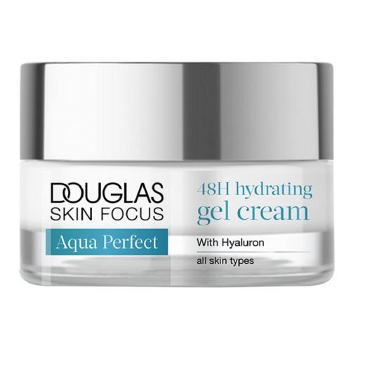 DOUGLAS COLLECTION SKIN FOCUS Aqua Perfect 48H Hydrating Gel Cream Drėkinamasis gelinis veido kremas