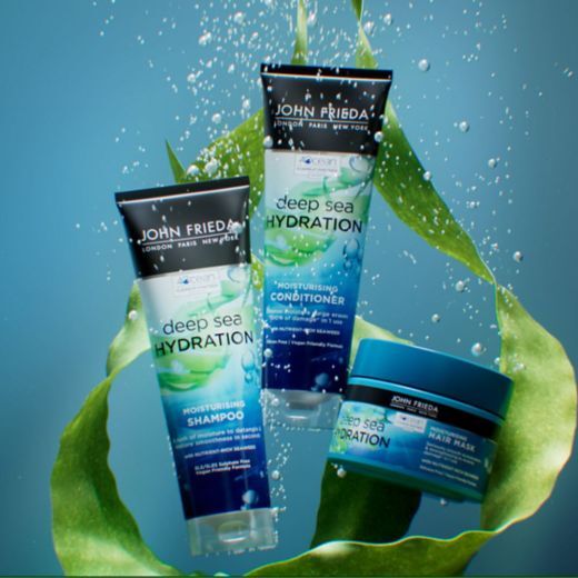 JOHN FRIEDA Deep Sea Hydration Moisturizing Conditioner Drėkinamasis plaukų kondicionierius