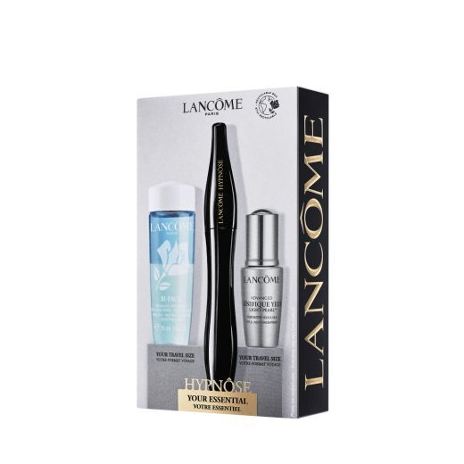 Set with Hypnôse Mascara, Génefique Light Pearl Eye Serum, And Bi-Facil Eye Make Up Remover
