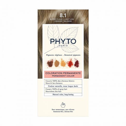 Phyto Color Hair Nr. 8.1 Light Ash Blonde