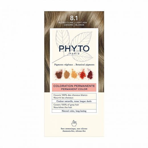 Phyto Color Hair Nr. 8.1 Light Ash Blonde