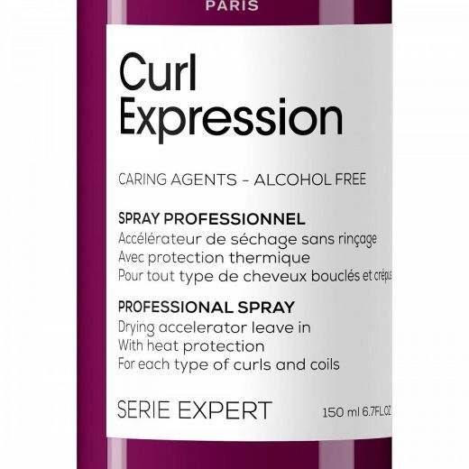 Curl Expression Drying Accelerator Leave- in Spray