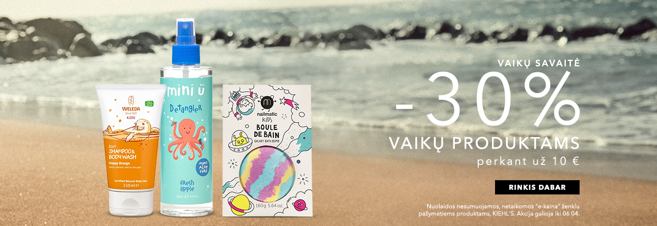 -30% vaikų prekėms
