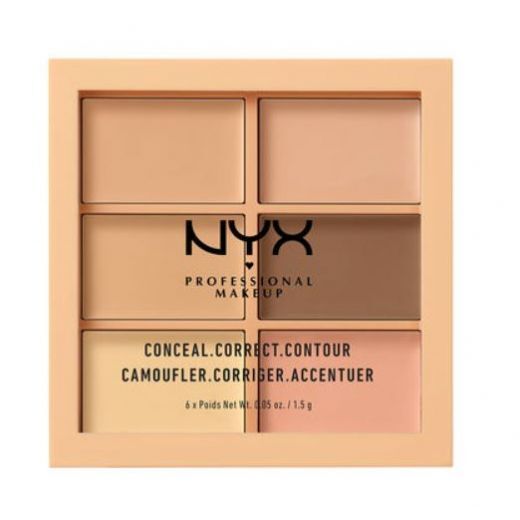 NYX PROFESSIONAL MAKEUP Conceal, Correct, Contour Palette Koreguojamoji veido paletė