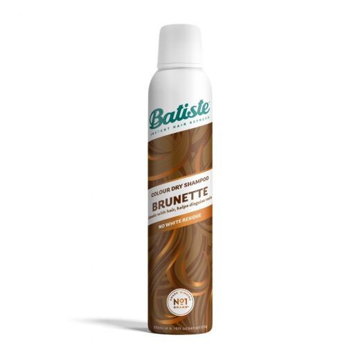 BATISTE Dry Shampoo & A Hint Of Colour For Brunettes Sausas plaukų šampūnas šviesiai rudiems plaukams