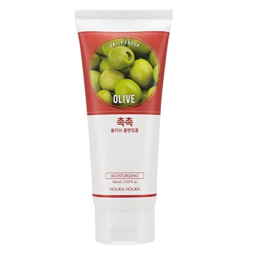 Daily Fresh Olive Miusturizing Cleansing Foam 
