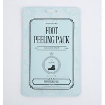 Exfoliating socks to soften dry feet
