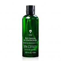 Red Sandal & Lemongrass Bath & Massage Oil 