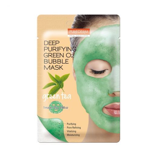 Deep Purifying Green O2 Bubble Mask 