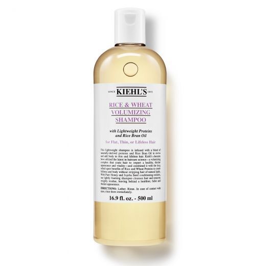 KIEHL'S Rice & Wheat Volumizing Shampoo Apimties suteikiantis plaukų šampūnas