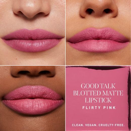 M2 Good Talk Soft Matte Lipstick Flirty Pink