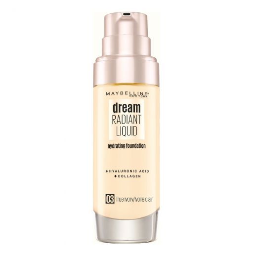 MAYBELLINE NEW YORK Dream Radiant Liquid Hydrating Foundation Skystas makiažo pagrindas
