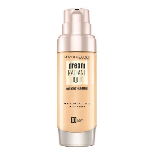 MAYBELLINE NEW YORK Dream Radiant Liquid Hydrating Foundation Skystas makiažo pagrindas