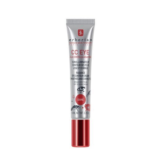 ERBORIAN CC Radiance Eye Contour Cream SPF 20 Koreguojamasis CC paakių kremas su SPF 20