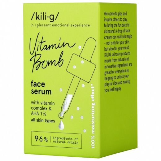 Vitamin Bomb Facial Serum With A Vitamin Complex