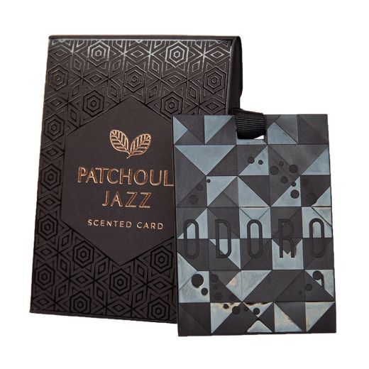 ODORO Bronze Edition  Scented Card Patchouli Jazz