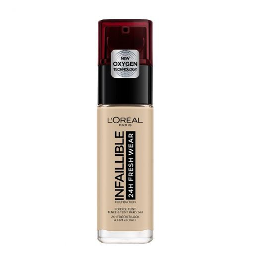 L′ORÉAL PARIS Infaillible 24H Fresh Wear Foundation Makiažo pagrindas