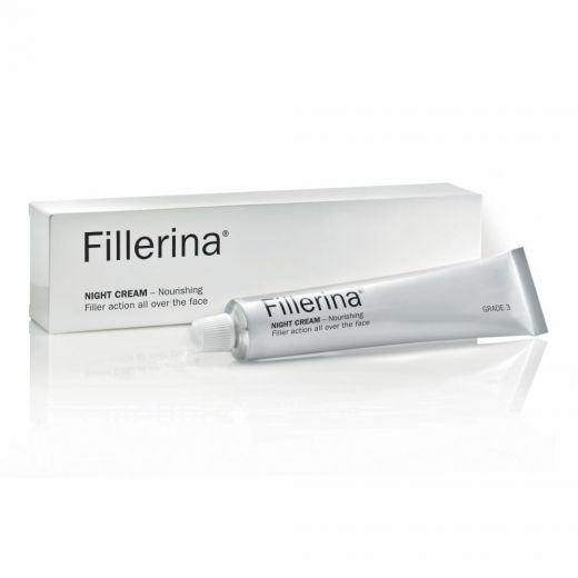 FILLERINA Night Cream - Grade 3 3 lygio naktinis veido kremas