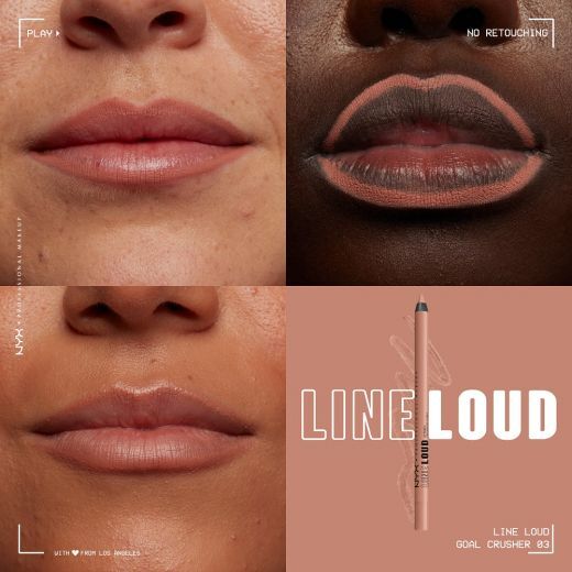 Line Loud Lip Liner Gimme Drama Goal Crusher