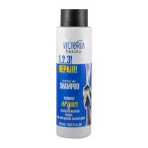 VICTORIA BEAUTY 1,2,3! Repair! Shampoo for Damaged Hair Plaukų šampūnas pažeistiems plaukams