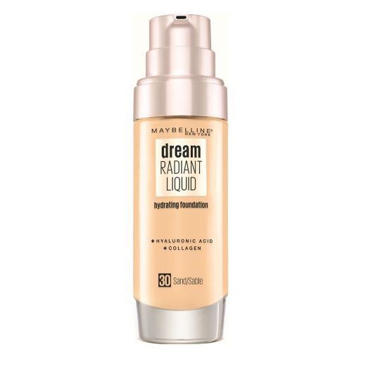 MAYBELLINE NEW YORK Dream Radiant Liquid Hydrating Foundation Skystas makiažo pagrindas