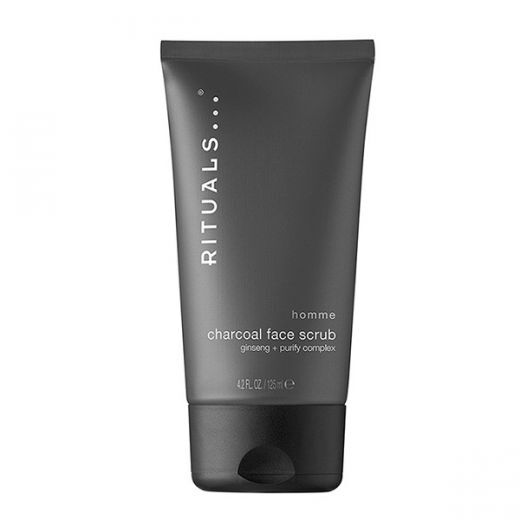 Homme Charcoal Face Scrub