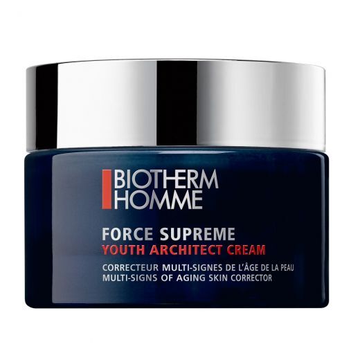 BIOTHERM Homme Force Supreme Youth Architect Cream Senėjimo požymius koreguojantis kremas vyrams
