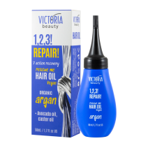 VICTORIA BEAUTY 1,2,3! Repair! Oil for Damaged Hair Plaukų aliejus pažeistiems plaukams