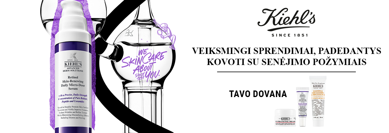 Pirk KHIEL'S produktų už 19 Eur ar daugiau ir gauk dovaną