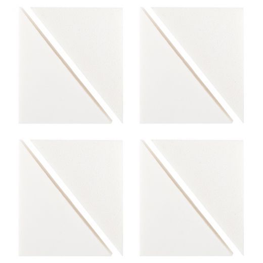 DOUGLAS COLLECTION Disposable Foundation Sponges X8 Vienkartinės makiažo pagrindo kempinėlės X8