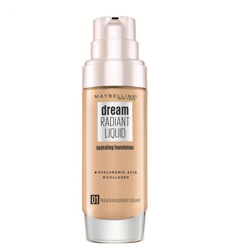 MAYBELLINE Dream Radiant Liquid Hydrating Foundation Skystas makiažo pagrindas