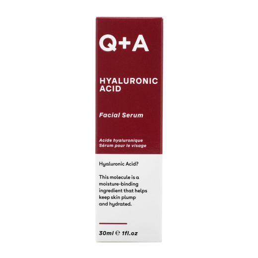 Q+A Hyaluronic Acid Facial Serum Veido serumas su hialuronu