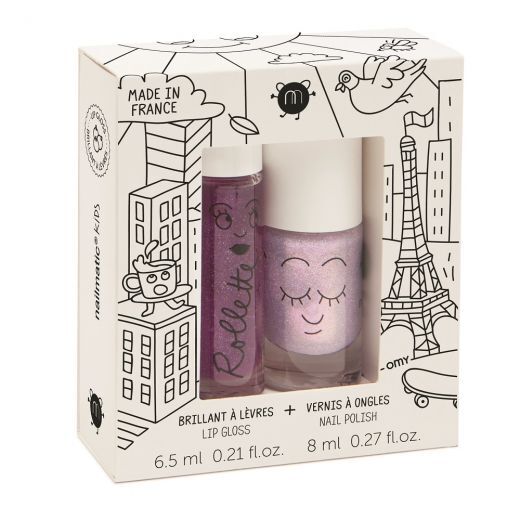 Lovely City Nail Polish + Lip Gloss Set