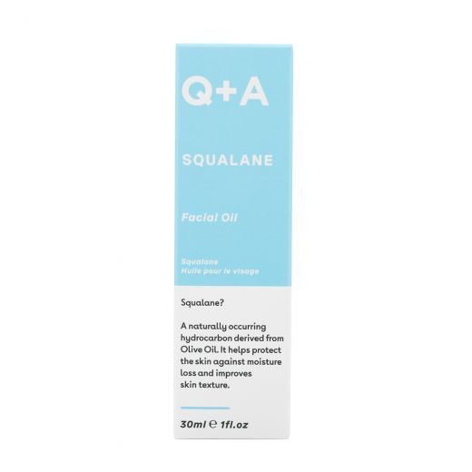 Q+A Squalane Facial Oil Skvalano veido aliejus
