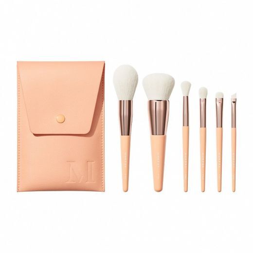 Aurascape 6-Piece Face & Eye Travel Brush Set 