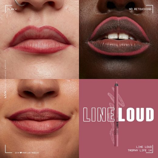 Line Loud Lip Liner Gimme Drama Trophy Life