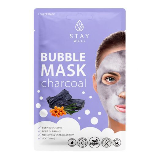 Deep Cleansing Bubble Mask – Charcoal