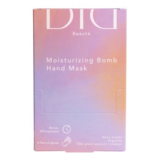 DIDIER LAB Beauté Moisturizing Bomb Hand Mask, 6 pcs Rankų kaukių rinkinys