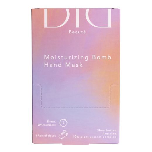 DIDIER LAB Beauté Moisturizing Bomb Hand Mask, 6 pcs Rankų kaukių rinkinys