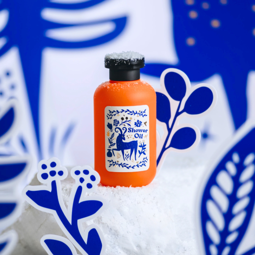 Northern Folk Shower Oil With Chia Seeds